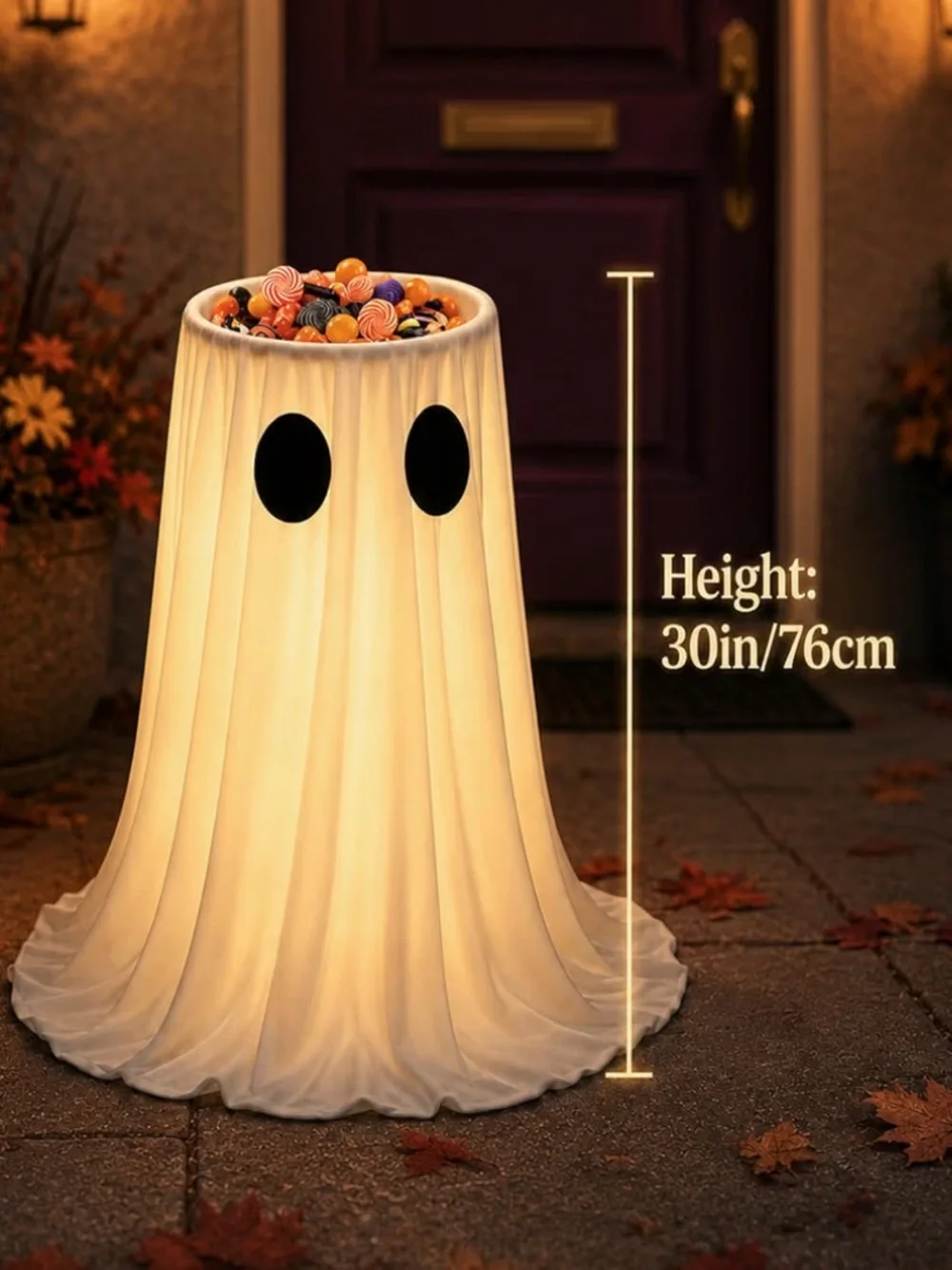 Halloween decorative white
